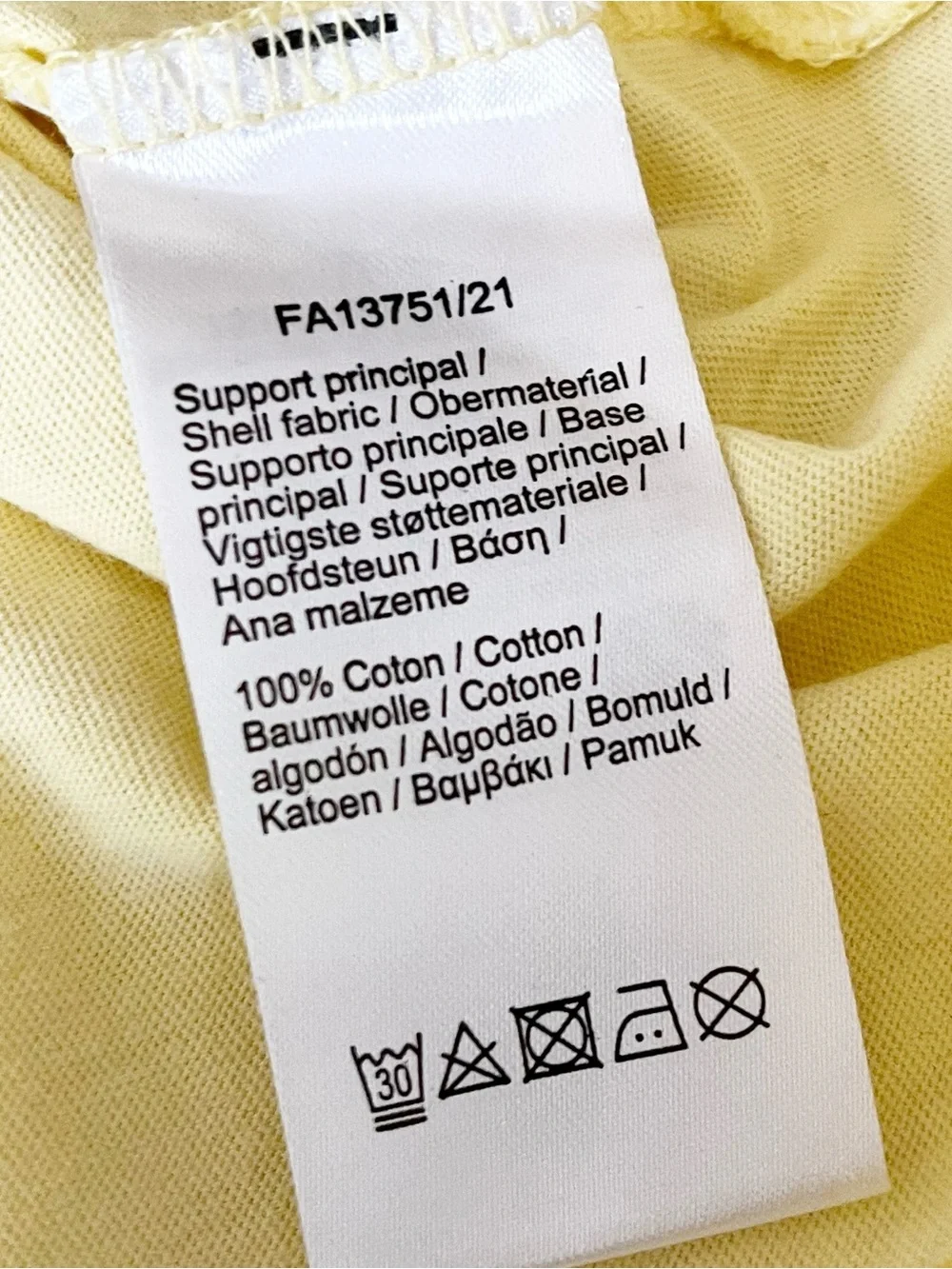 Lacoste alligator 🐊 logo lemon 🍋 yellow t shirt sz 16